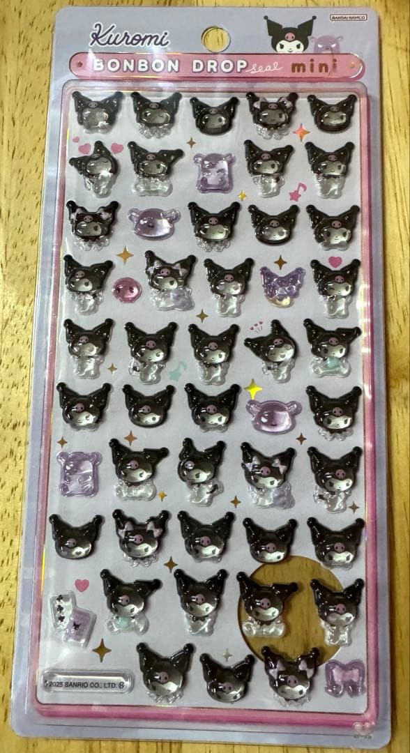 国内正規品　サンリオ　ボンボンドロップシールミニ　8種類　コンプリート
