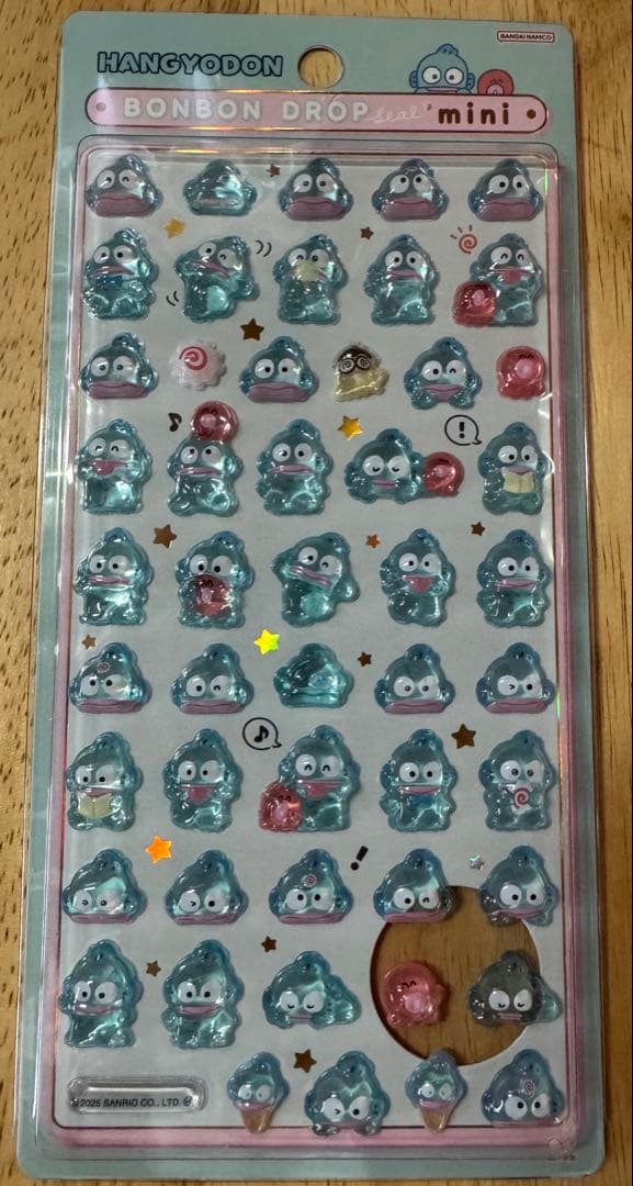 国内正規品　サンリオ　ボンボンドロップシールミニ　8種類　コンプリート
