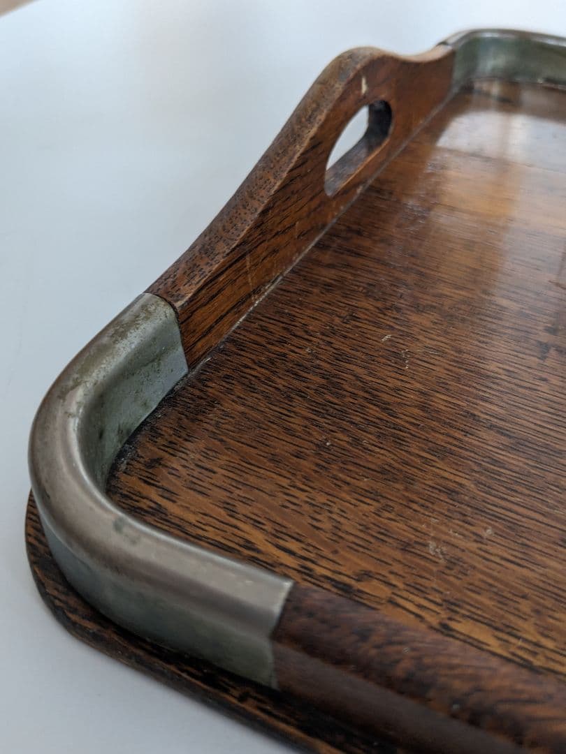 値下げ！ イギリス アンティーク 木製トレイ ヴィンテージ 雑貨 北欧ビンテージ