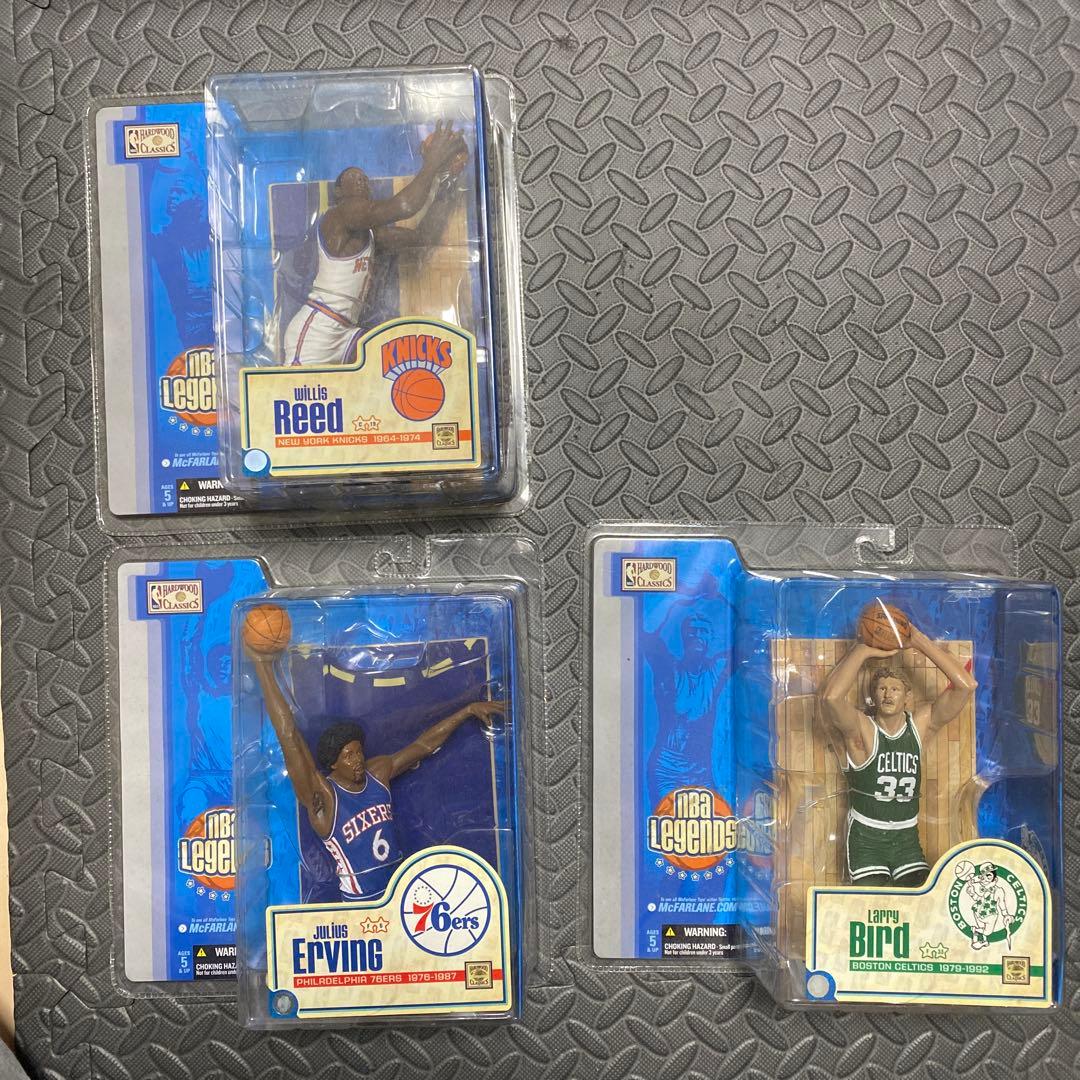 マクファーレンNBA Legends シリーズ1 フィギュア3体セット