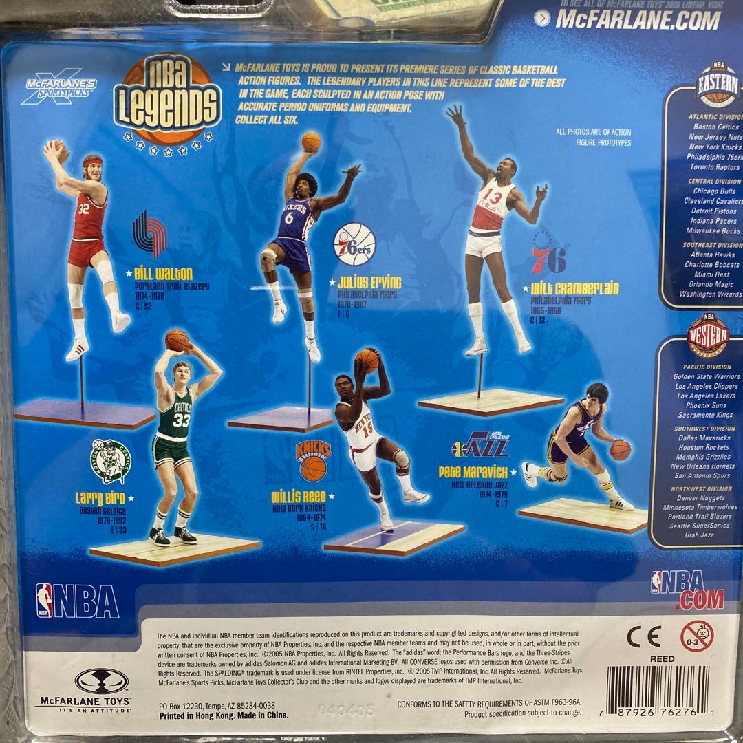 マクファーレンNBA Legends シリーズ1 フィギュア3体セット