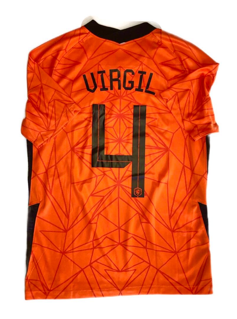 オランダ代表　ユニフォーム　ファンダイク　インポートM