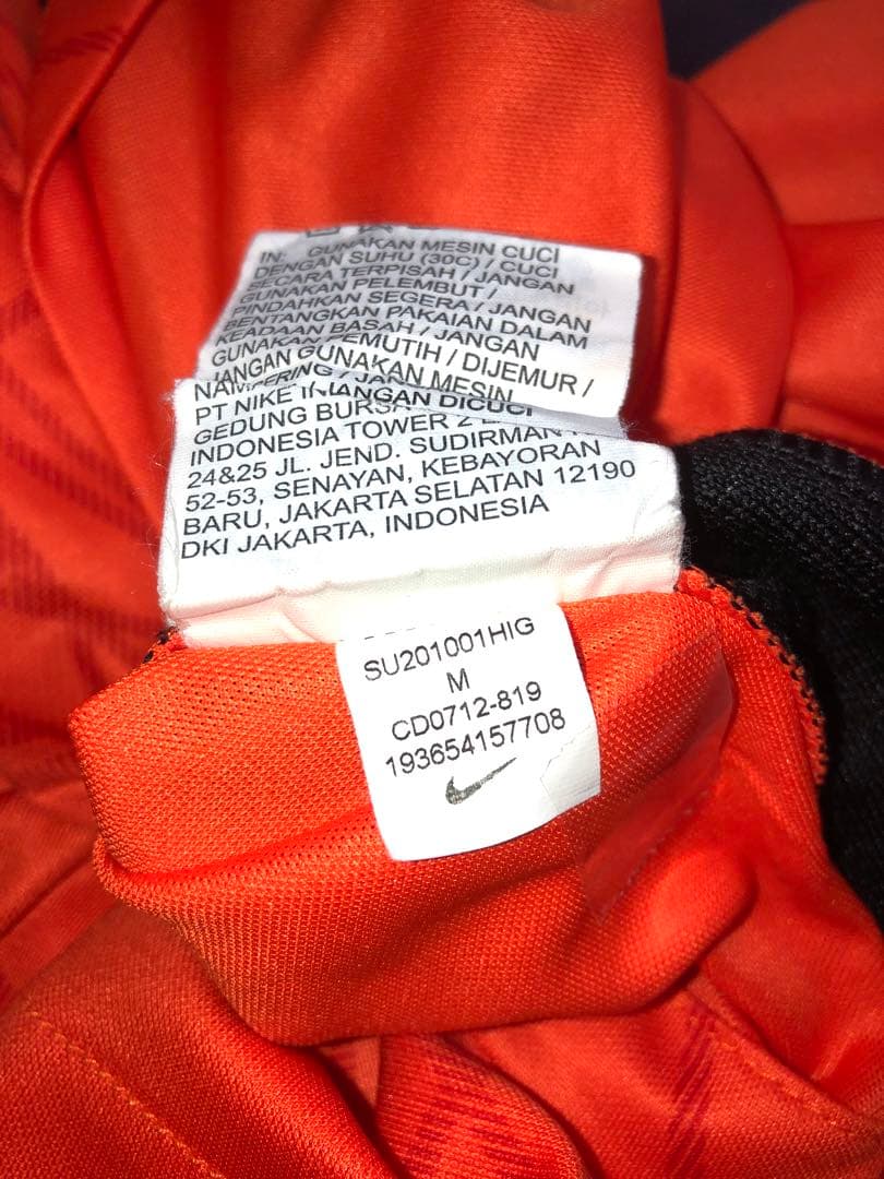 オランダ代表　ユニフォーム　ファンダイク　インポートM