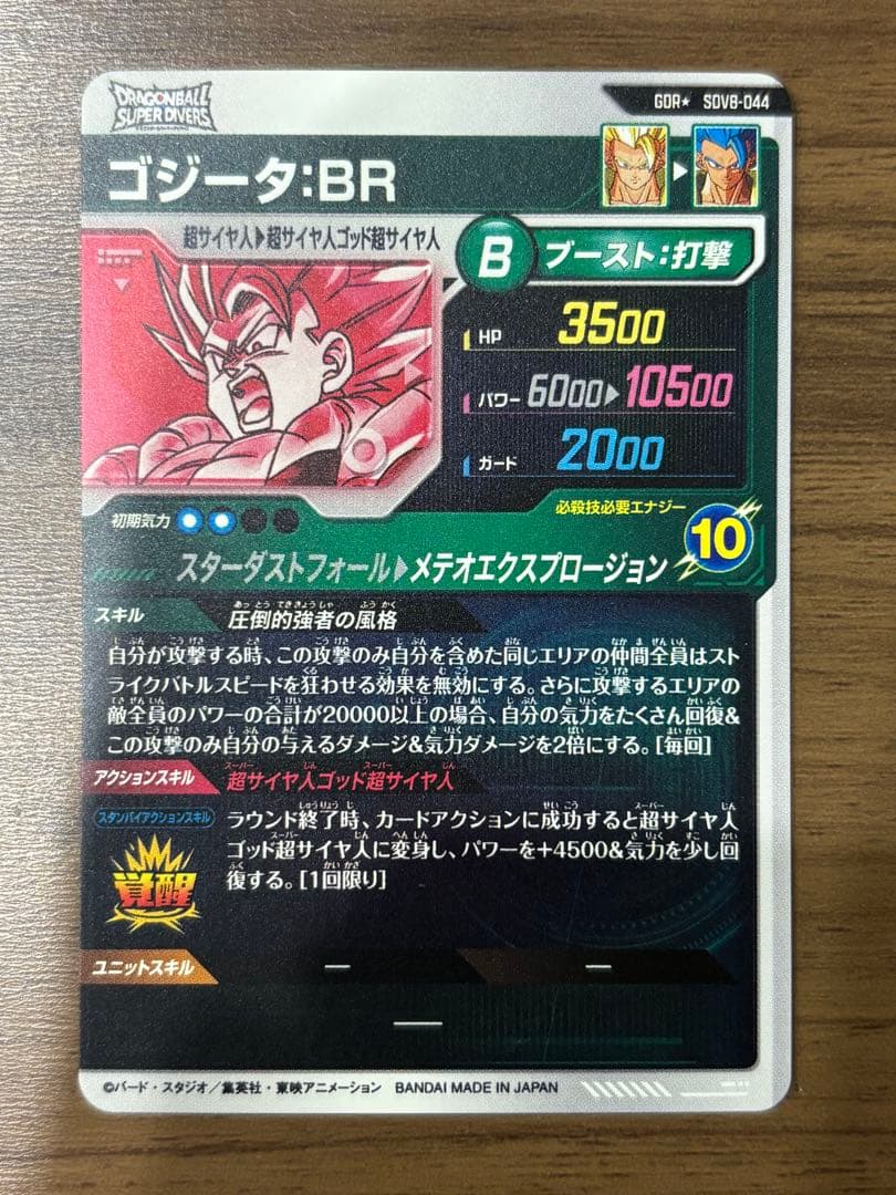 SDV8-044 パラレル ゴジータ:BR