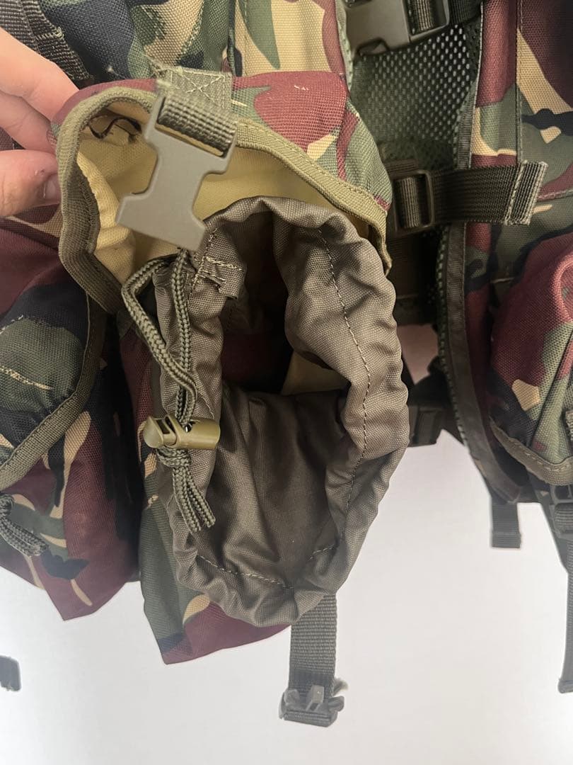 DPM タクティカルベスト（イギリス軍？）DPMリュックサック付き