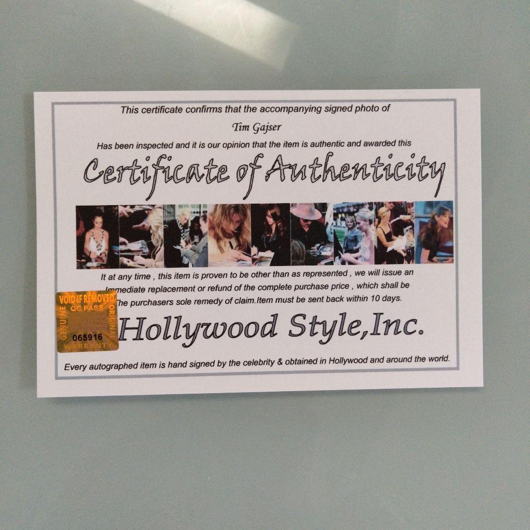 ティム・ガイザー直筆サイン入り2Lサイズ写真…モトクロス…Tim Gajser