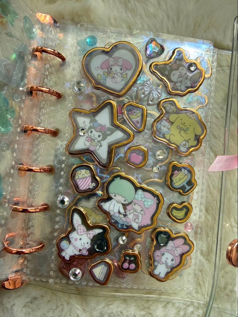 サンリオシール帳完成品