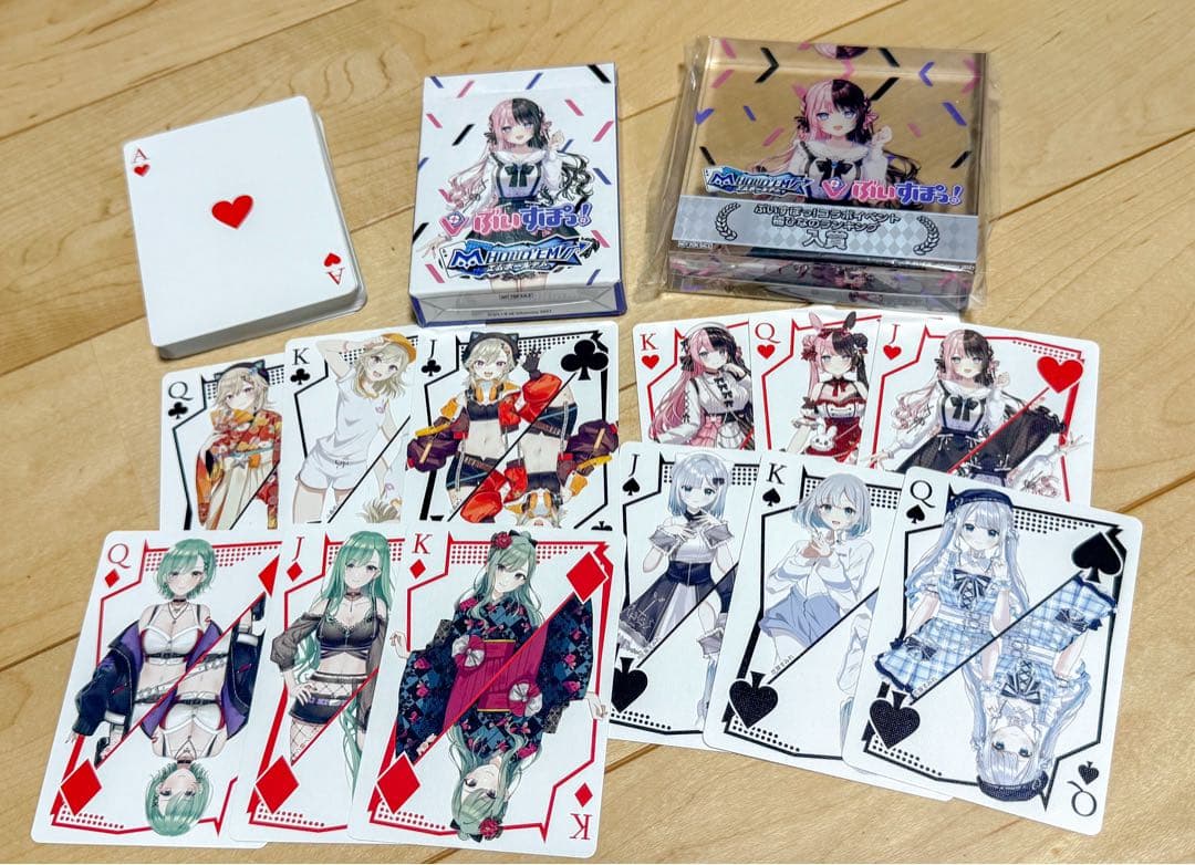 ぶいすぽっ！コラボトランプ 入賞トロフィーセット 橘ひなの