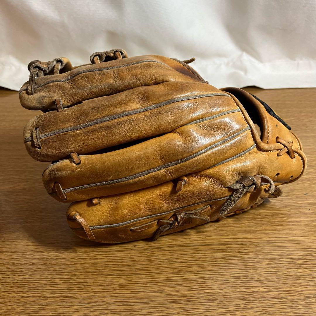 実使用 支給 ZETT プロステイタス 一般硬式 グローブ グラブ 内野用 良品