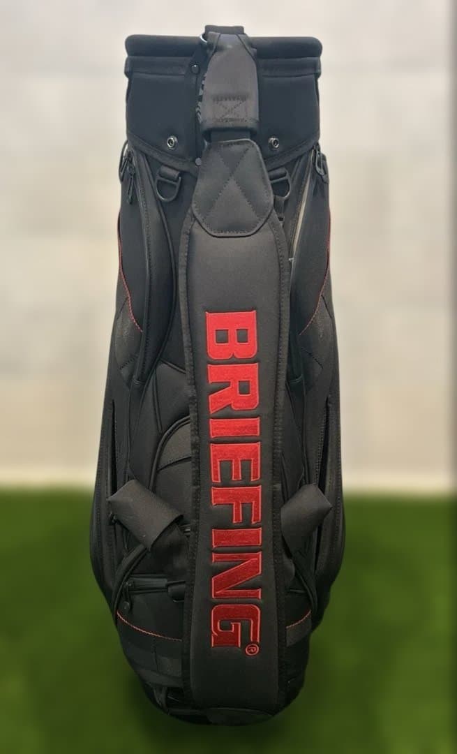 (美品・レア) ブリーフィング ゴルフ キャディバッグ CR-3, 9.5型