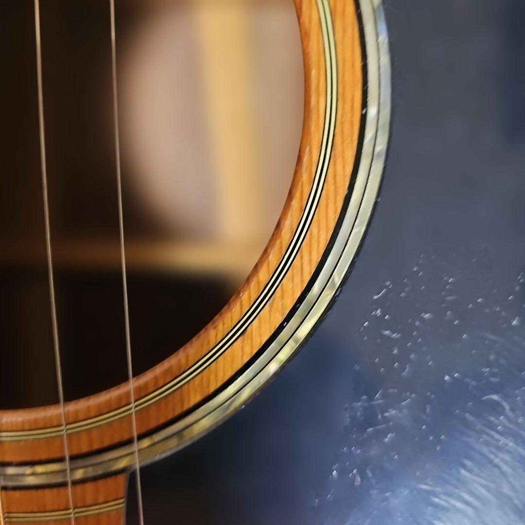 林楽器MOUNTAIN.W-500D1975年式 トップ単板、ハードケース付き