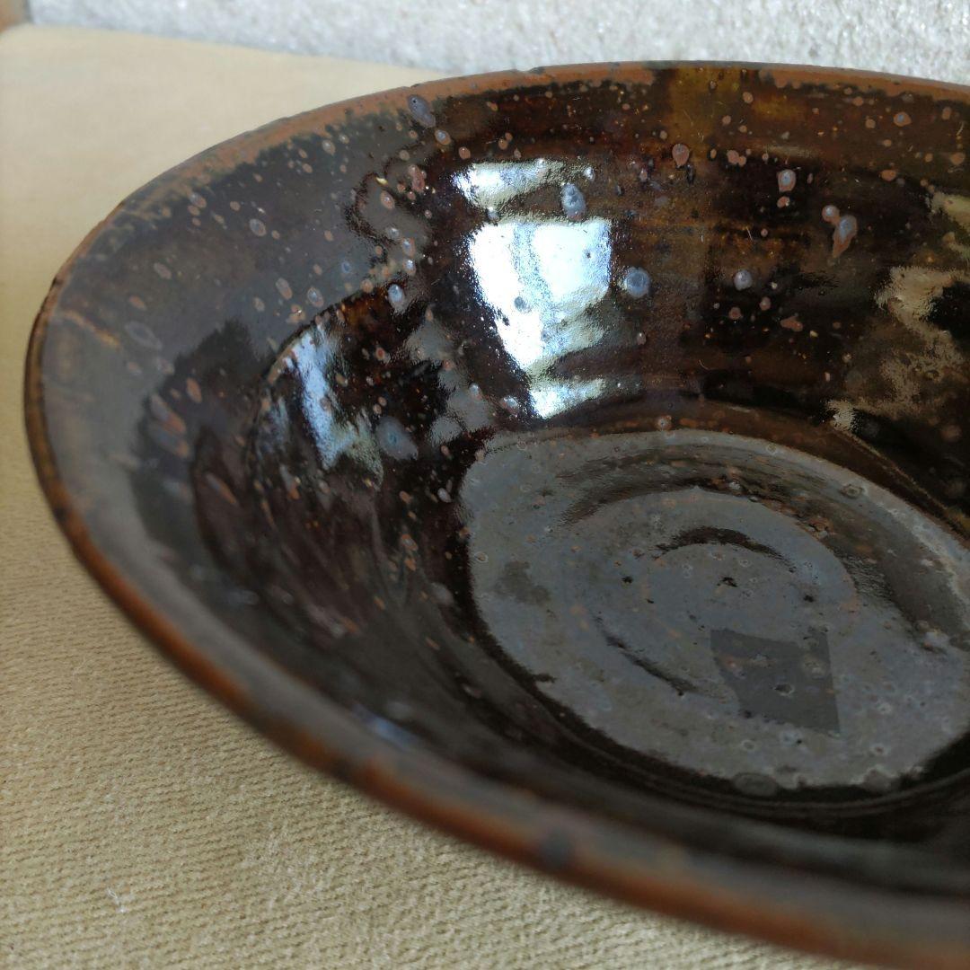 飴釉茶碗　鉢　H23