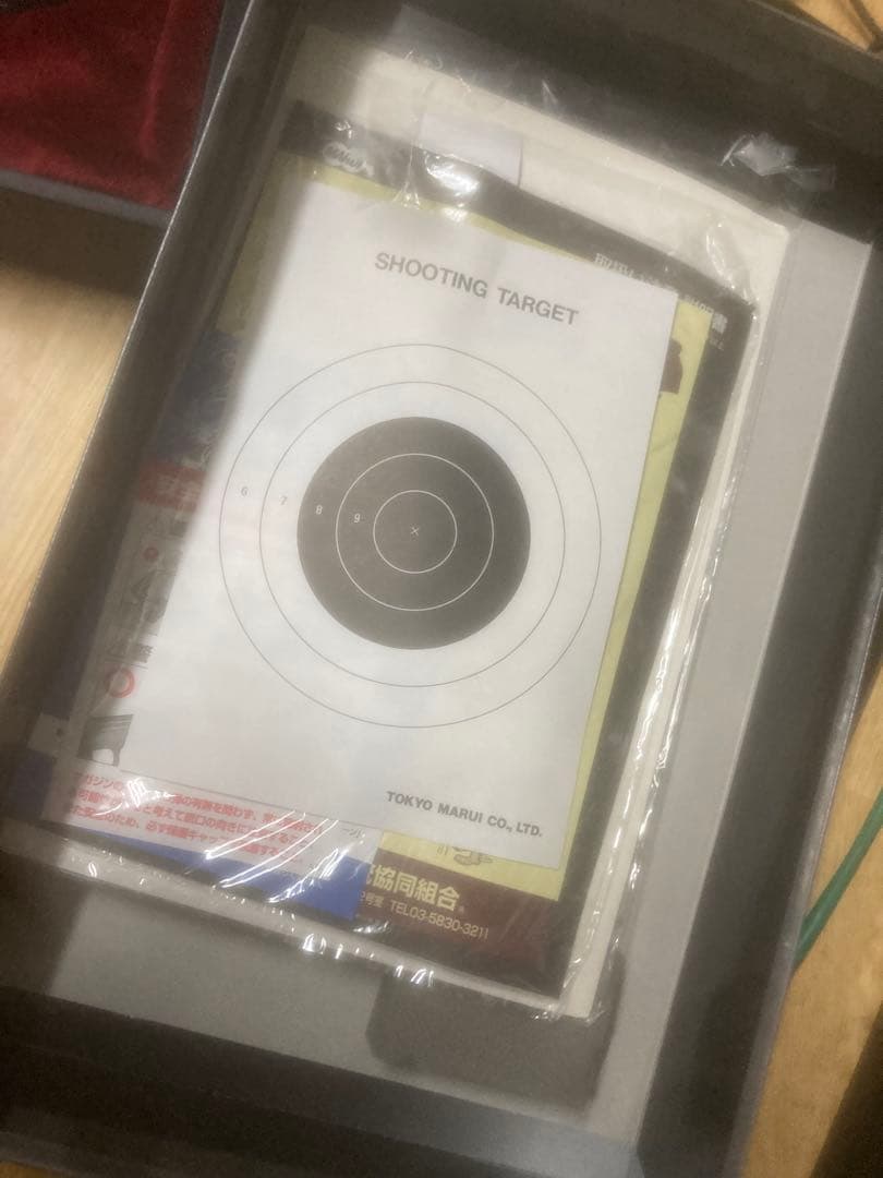 東京マルイ　M19 ガスリボルバー 6インチ　真鍮カートリッジ！