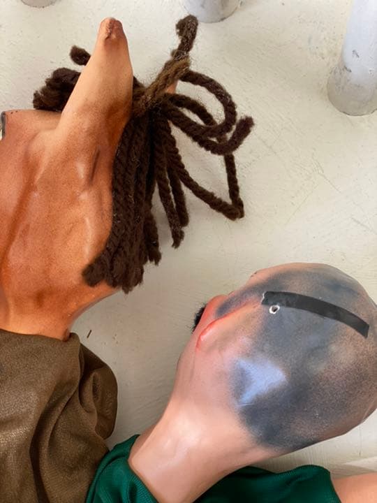 フランスアンティーク赤ずきんちゃんパペット　指人形　操り人形　劇場　紙芝居