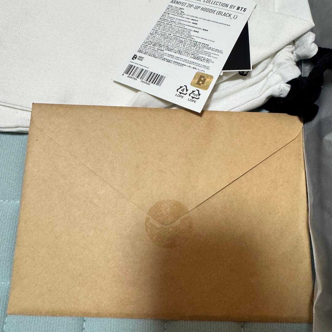 【Lサイズ】BTS ジョングク アーティストメイド フーディー ブラック