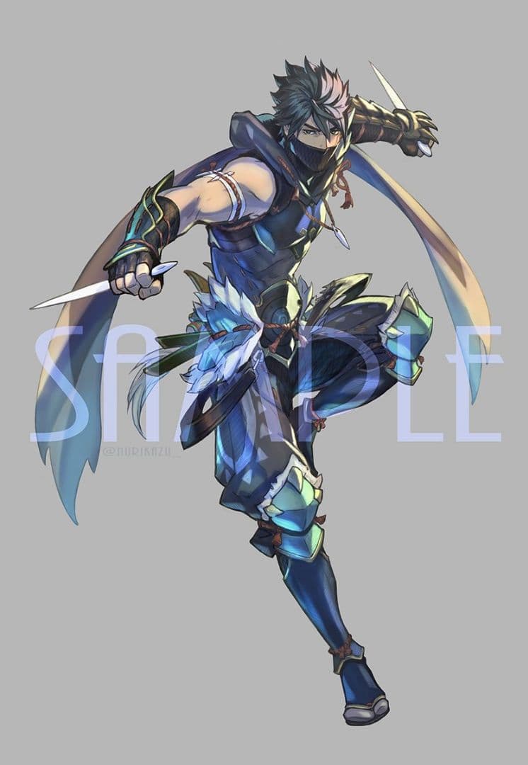 モンハンライズ：サンブレイク×塗和也　アクリルスタンド(ウツシ)