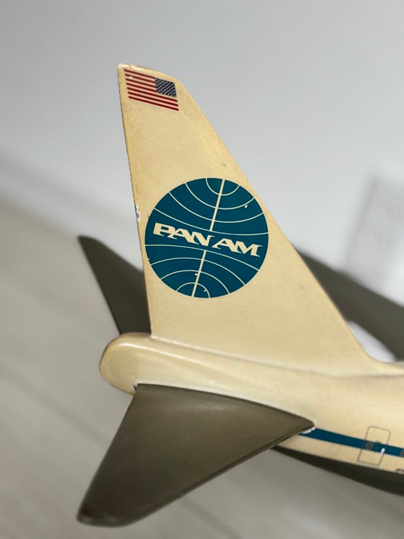PAN AM ヴィンテージ 747SP 飛行機模型 社内展示用 全長55センチ！
