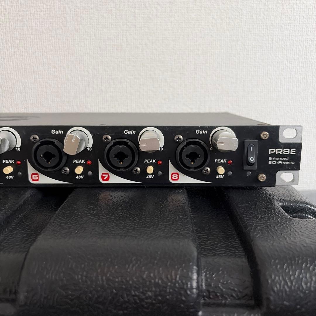 SM Pro Audio PR8E マイクプリアンプ 8チャンネル