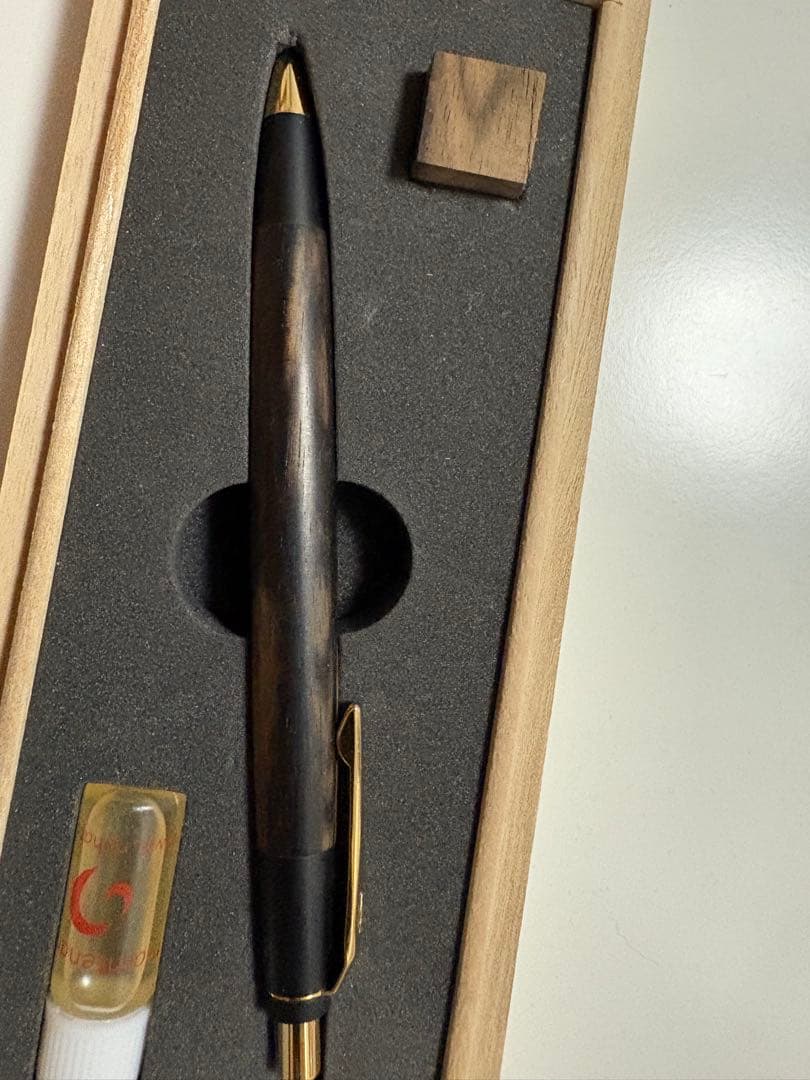 野原工芸 特上黒柿 シャープペンシル