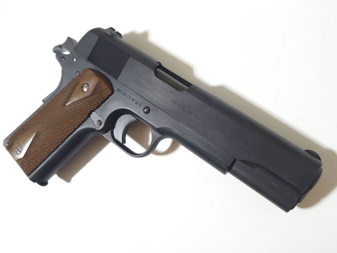 WA M1911 U.S.ARMY カーボンブラックHW ガバメント A1