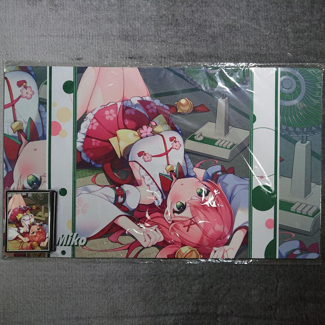 α1 ホロライブ 扇風機&畳&初期衣装 さくらみこ スリーブ&プレイマット