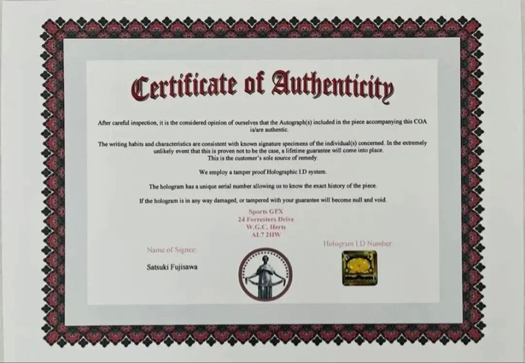 直筆サイン付き写真 ロコ•ソラーレ4選手 証明書付 藤澤五月 吉田夕梨花他 4枚