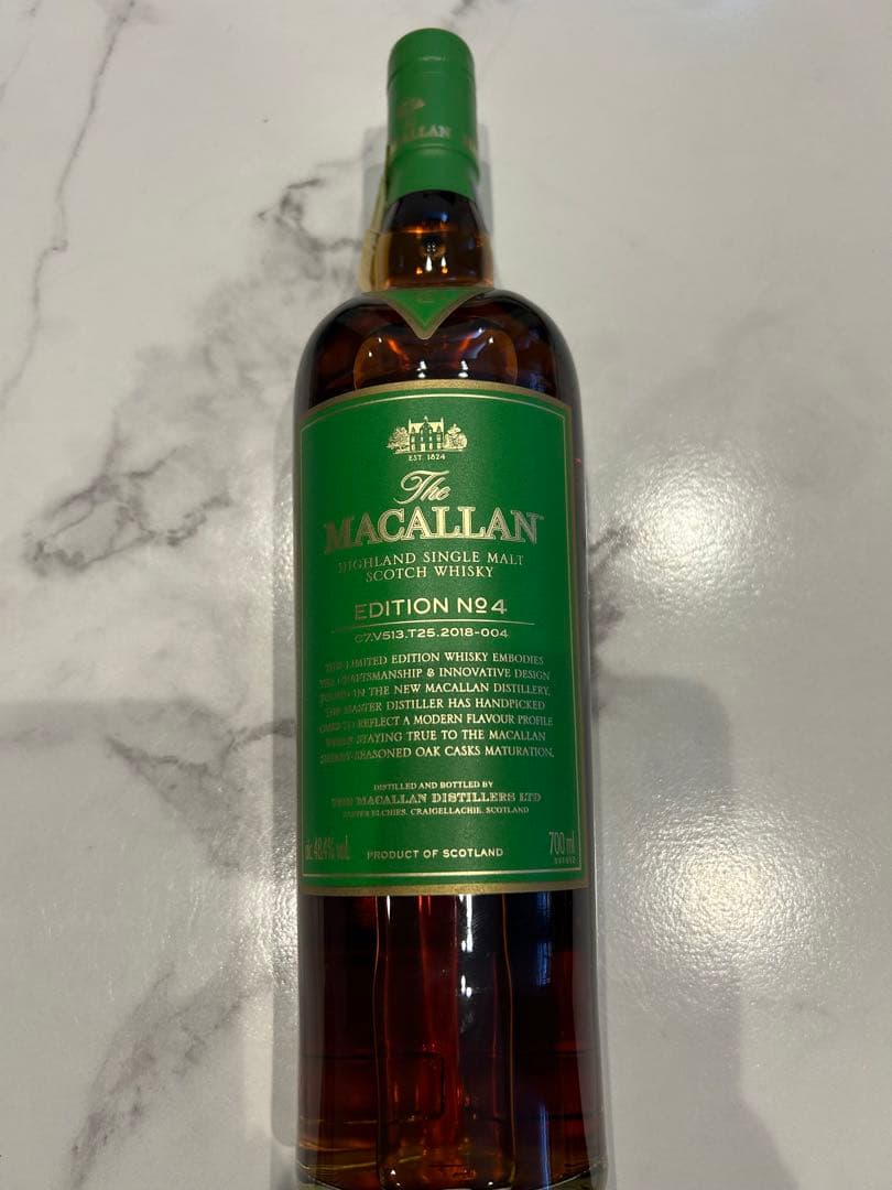ウイスキー MACALLAN EDITION No.4