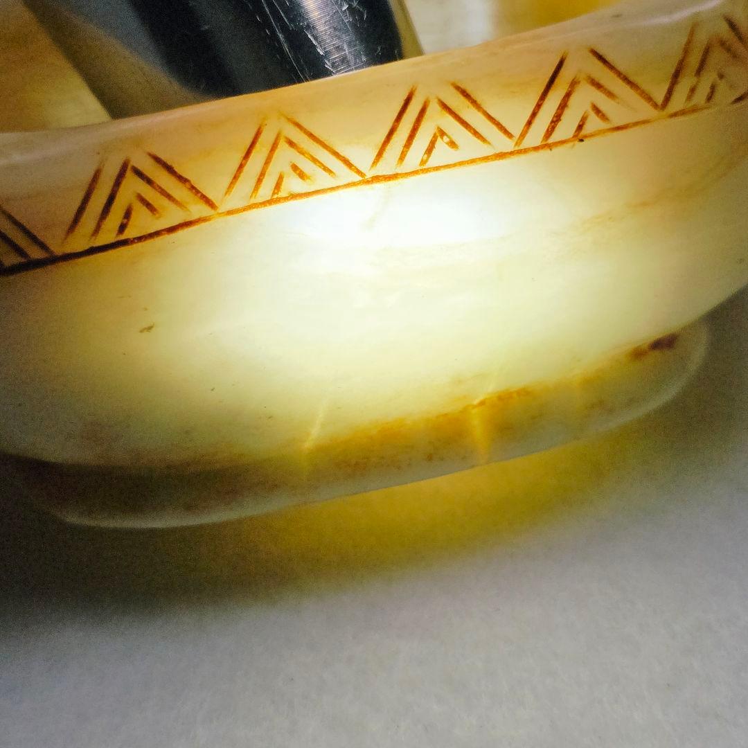 古美術 本物和田白玉 土黄沁 手彫 清代薄胎 双龍紋柄 筆洗 水丞 水盂 筆添