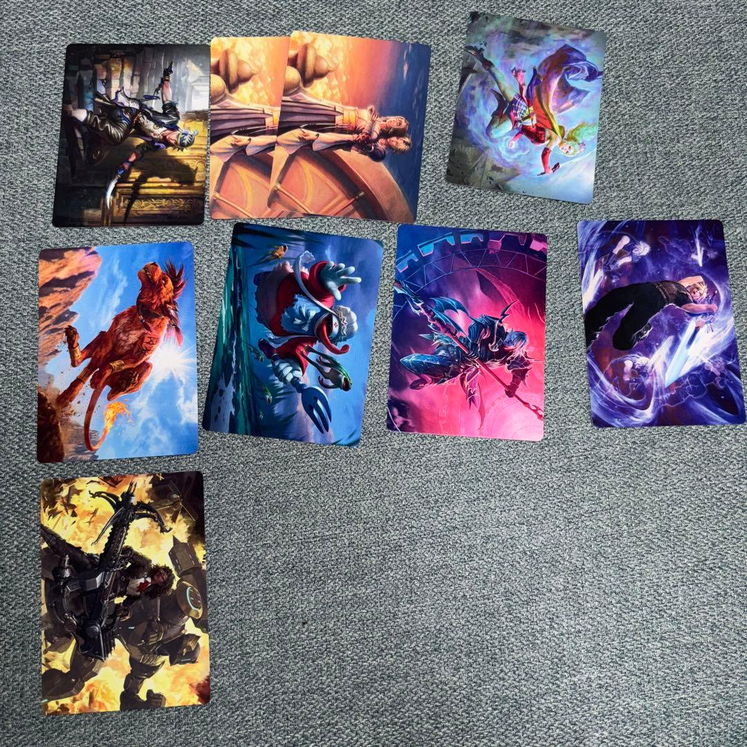 Mtg ファイナルファンタジー アートカード 62枚セット 日英版 ff