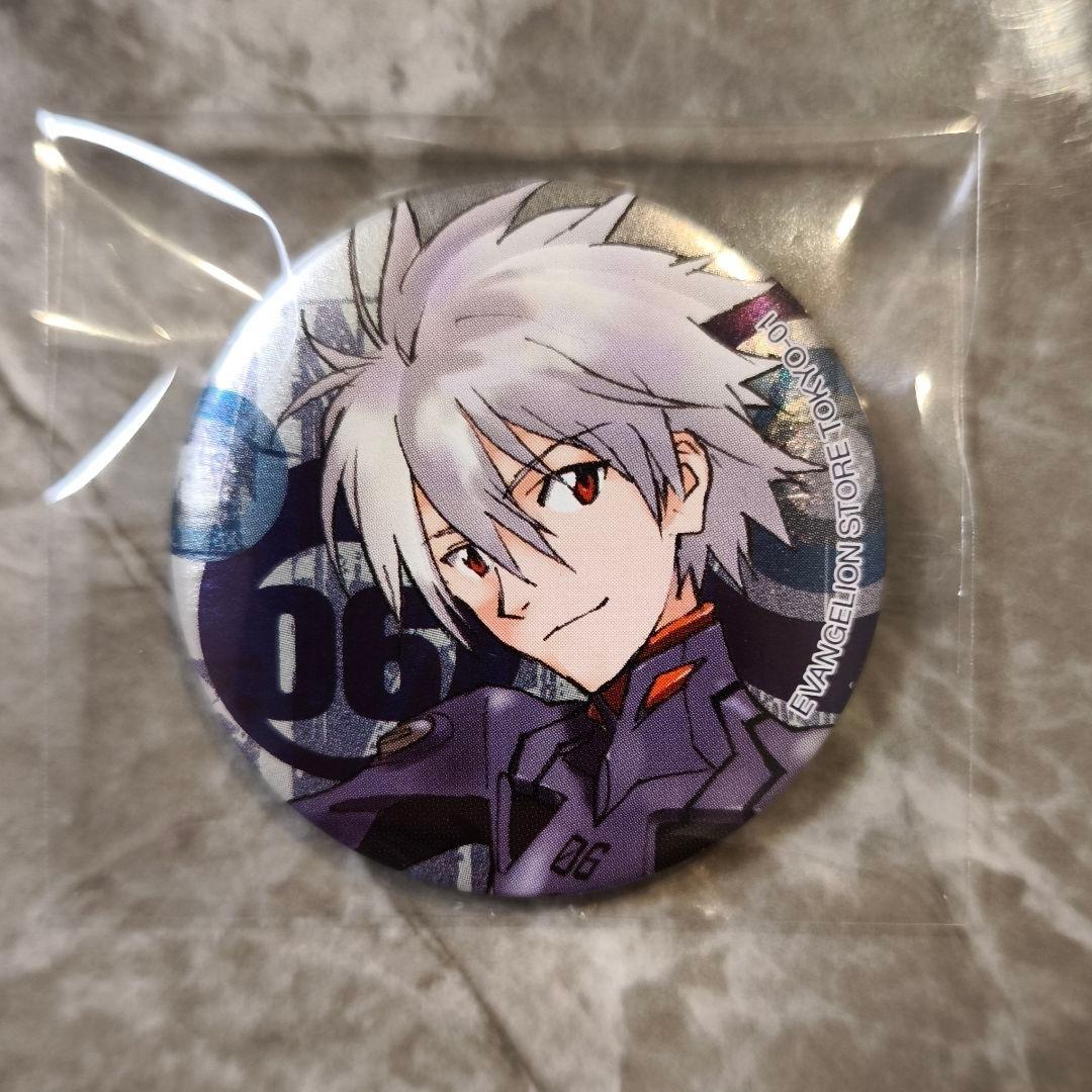 EVANGELION STORE TOKYO-01　缶バッジ　渚カヲル　エヴァ