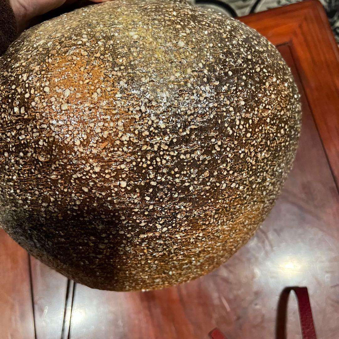 信楽焼　花瓶　志道作　花器　Japanesetraditional