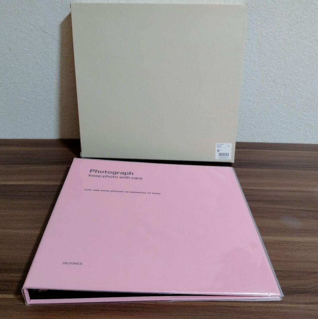DELFONICS デルフォニクス フォトアルバム L ３冊 粘着台紙47シート