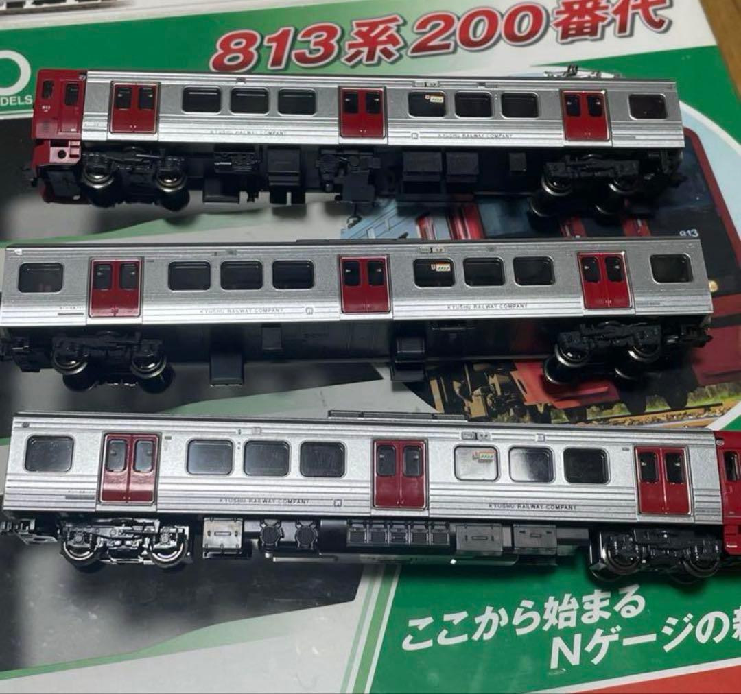 た*ち様 Nゲージ加工品 KATO 813系3400番台 日豊本線ワンマン3両セ