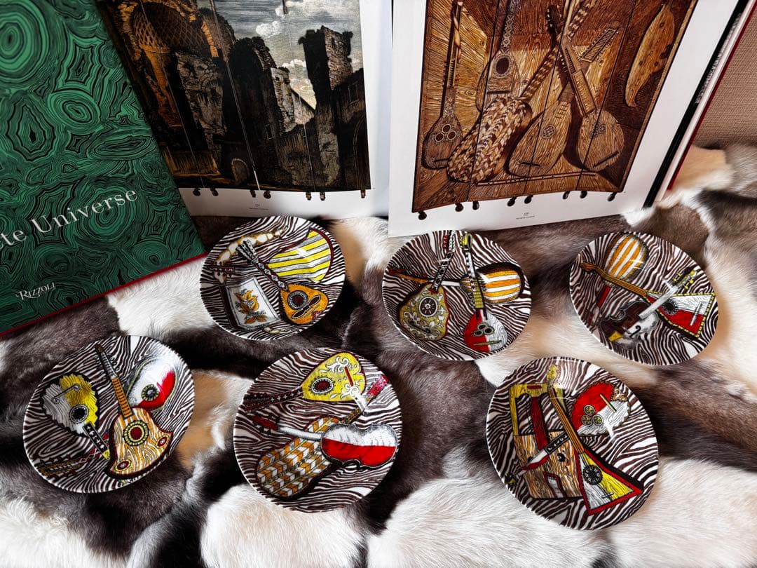 Fornasetti Strumenti Musicali カップ&ソーサー