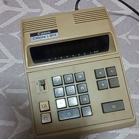 【昭和レトロ】Canon CANOLA L803