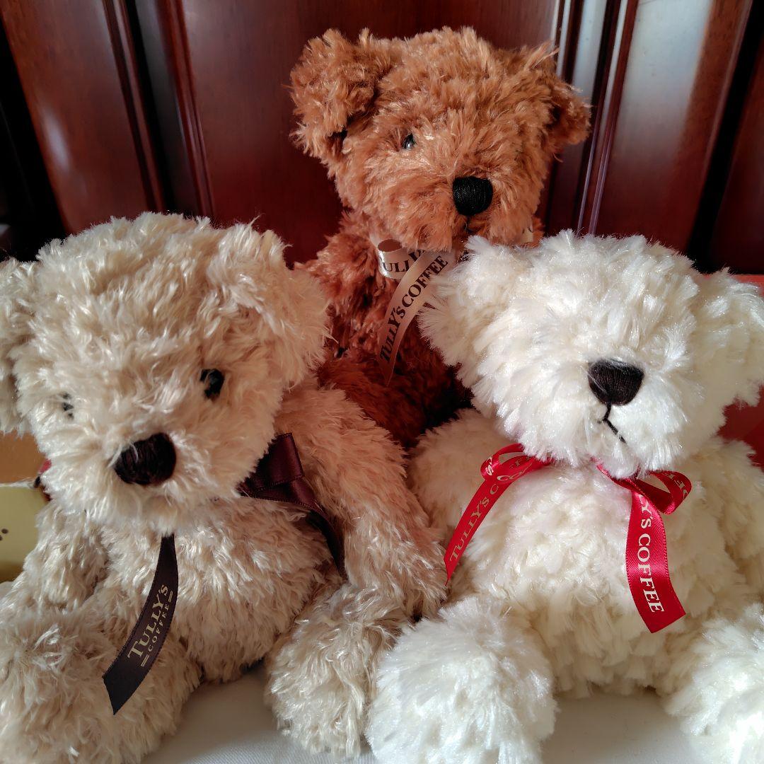 Tully's Coffee　タリーズ　ベアフル　テディベア