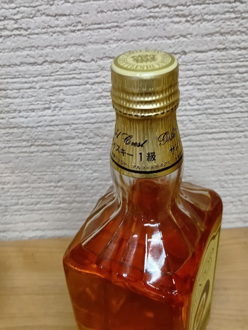 オールドジャパニーズウイスキー:特級1級２級３本飲み比べ