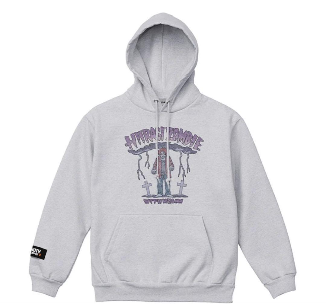 柊ツルギ　codゾンビコラボ　裏起毛フーディー　Mサイズ