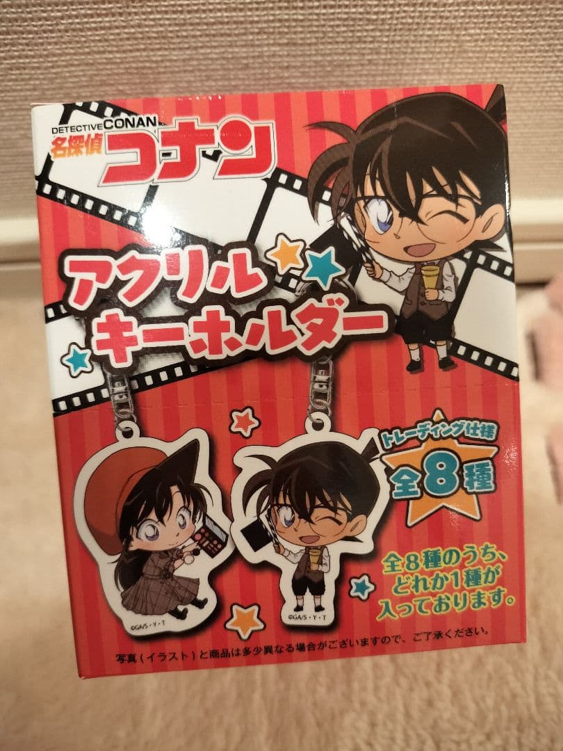 名探偵コナン　アクリルキーホルダー　　ボックス　映画撮影　AGF2019