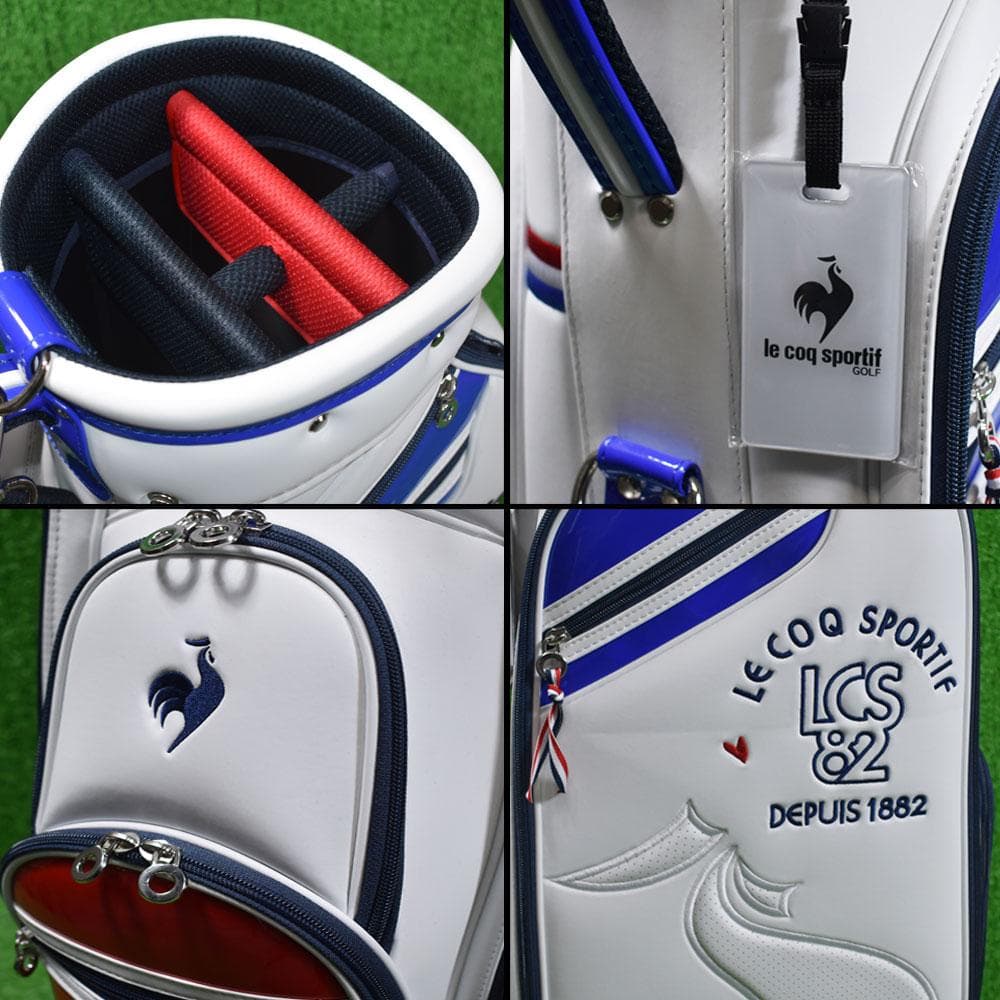ルコックスポルティフ/ゴルフ レディース キャディバッグ 8.5型 新品！
