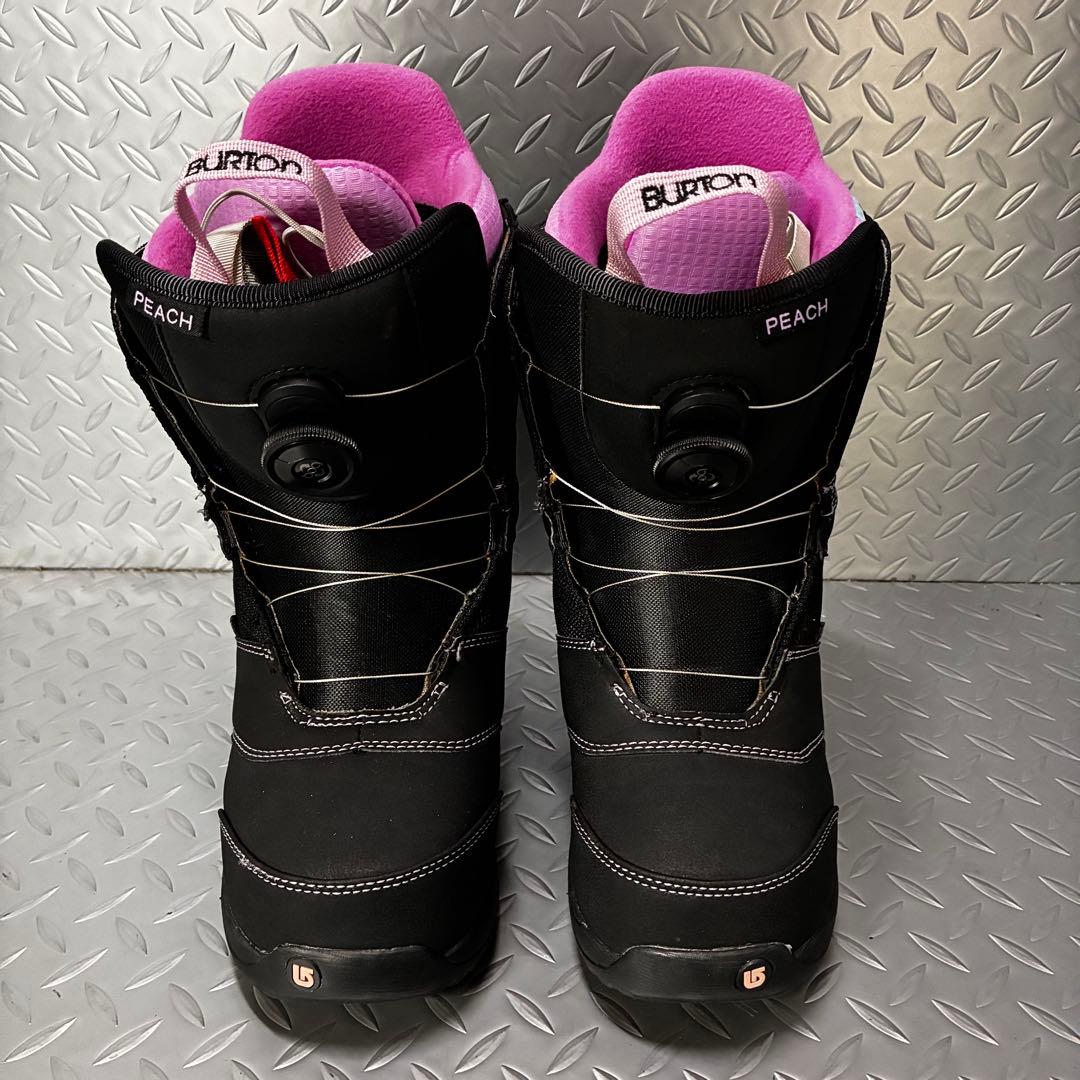 【極美品！】Burton PEACH BOA スノーボードブーツ 23.5cm