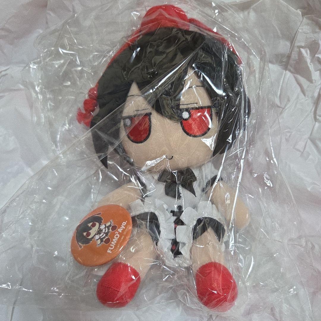 東方project　ぬいぐるみ ふもふもあや 射命丸文