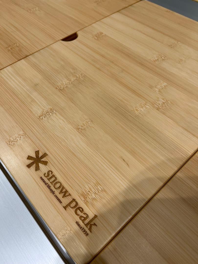 スノーピーク ラウンジスライドトップ竹　廃盤　超希少　フルセット　美品