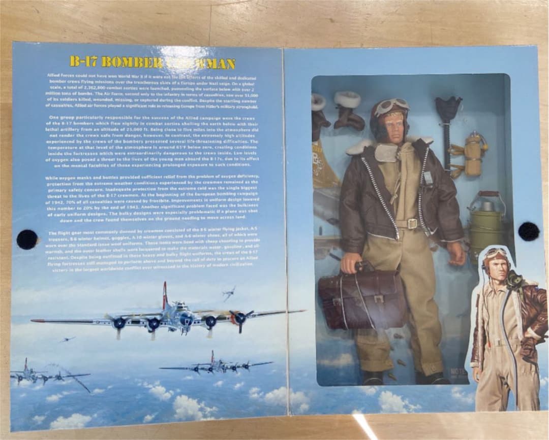 GIjoe classic collection B17爆撃機搭乗員