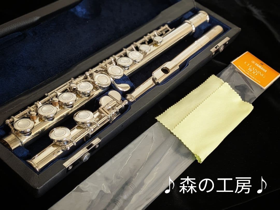 中古フルート専門店‼️部活応援‼️頭部管銀製ヤマハフルートYFL311Ⅱ Eメカ