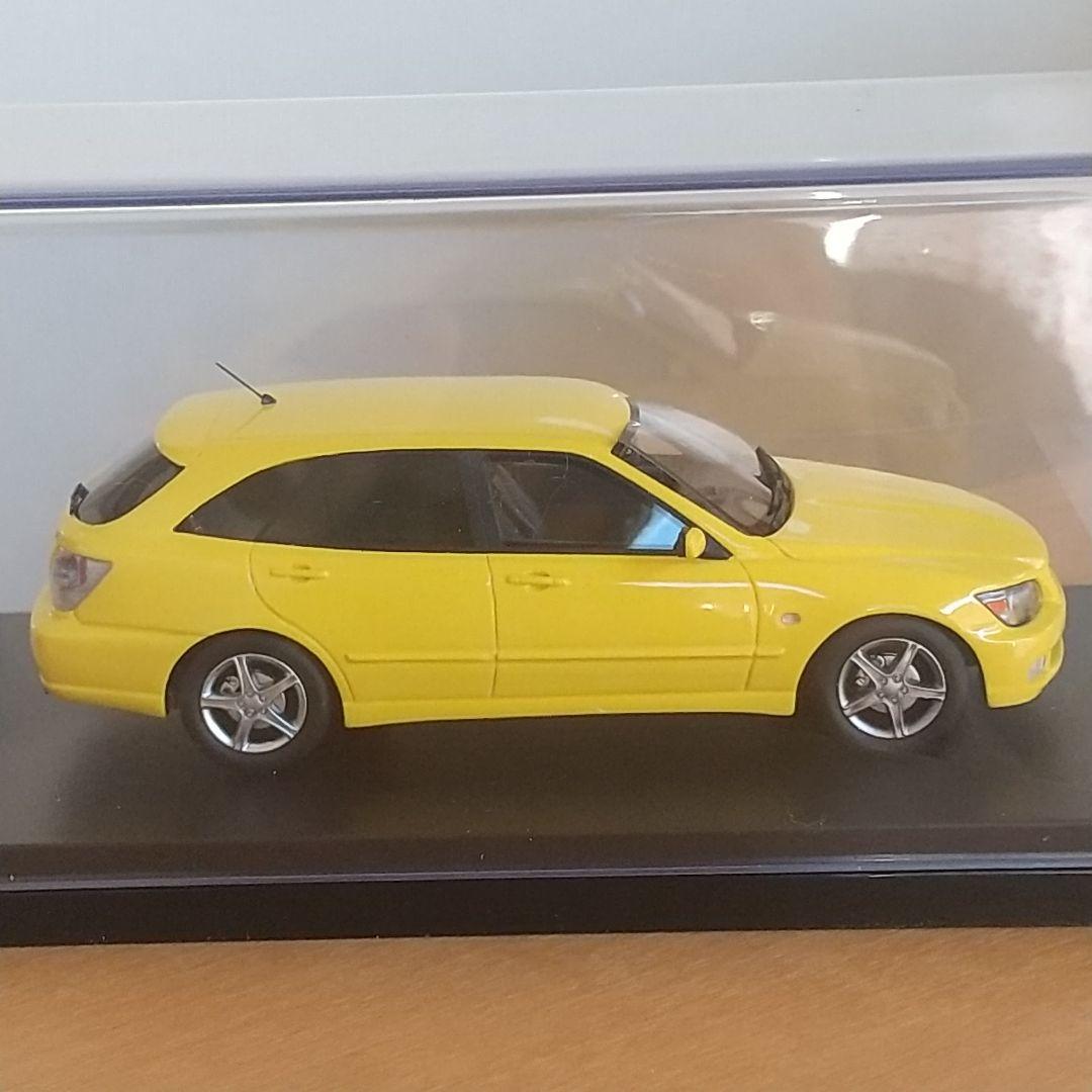 トヨタ アルテッツァジータ ミニカー イエロー ハイストーリー