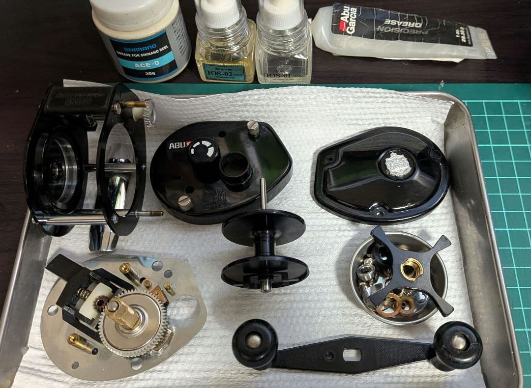 美品 abu1000 アブ1000 アンバサダー アブガルシア ビンテージ