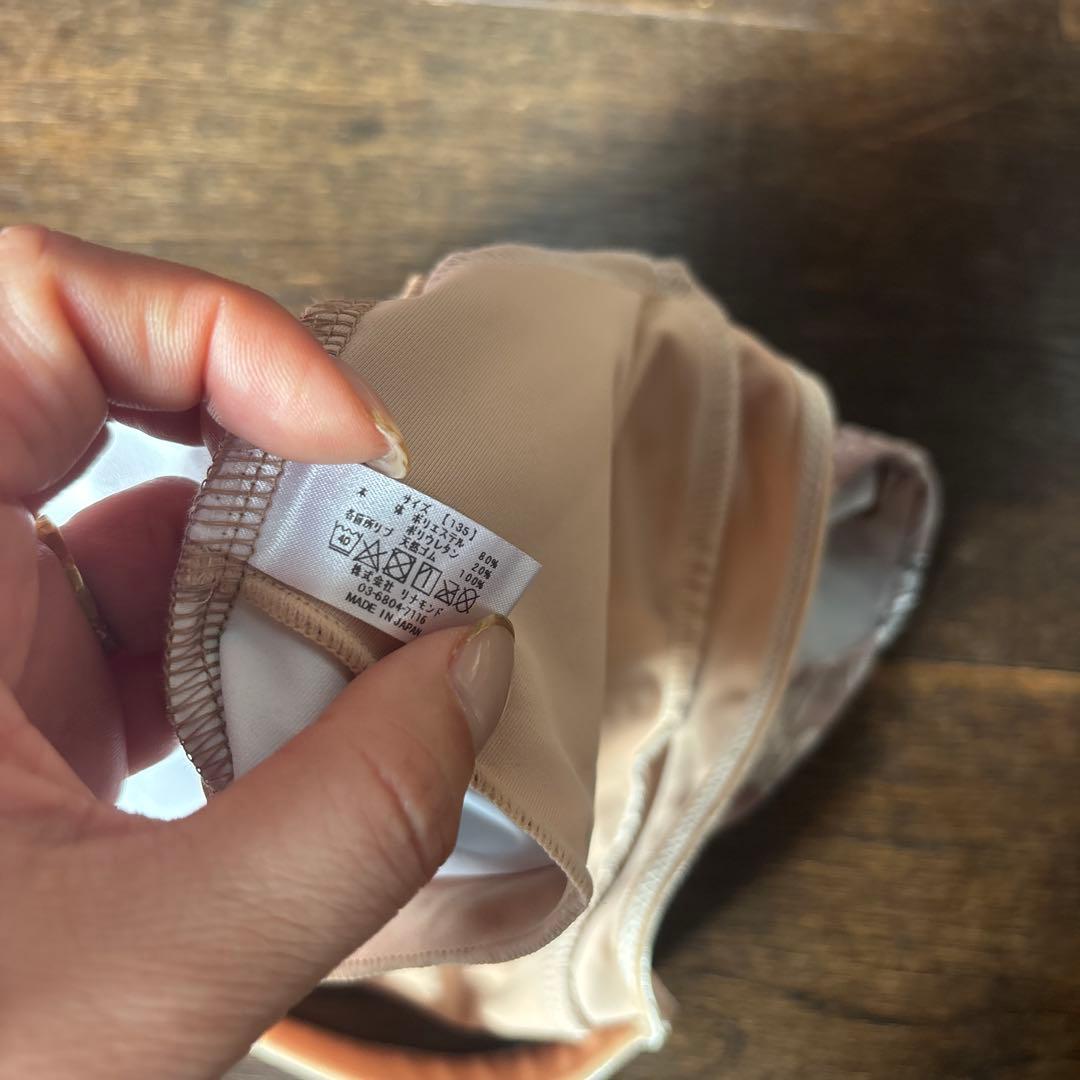 【美品】unoa kids バレエ　レオタード135 【ほぼ新品】