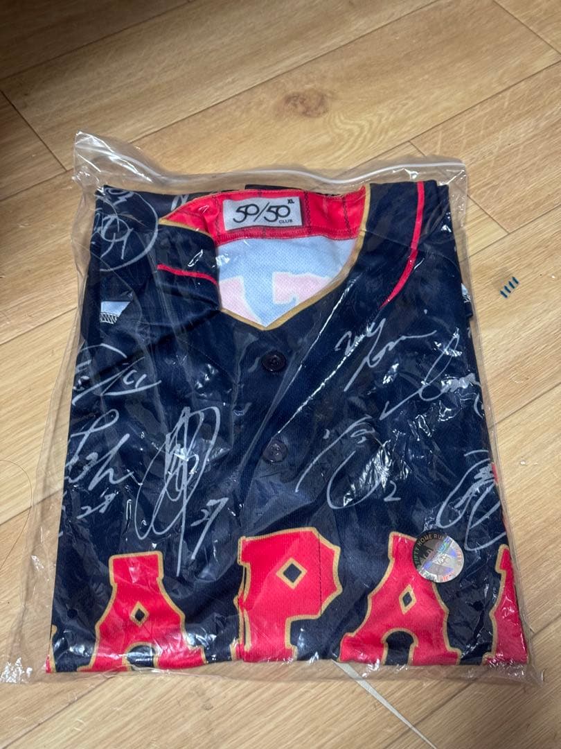 非売品　大谷翔平　2023WBC MVP 日本代表サインプリントユニフォーム