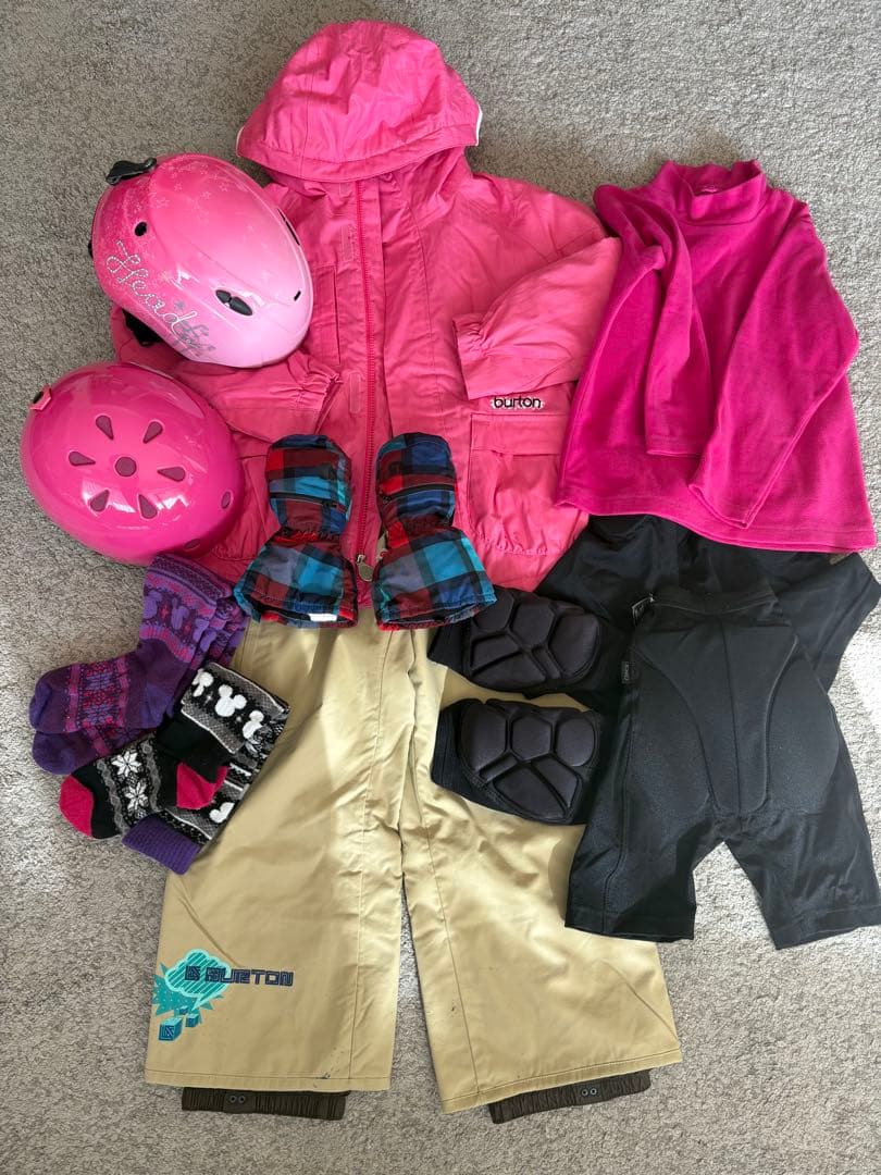 burton 子ども用 スノーボードウェア セット